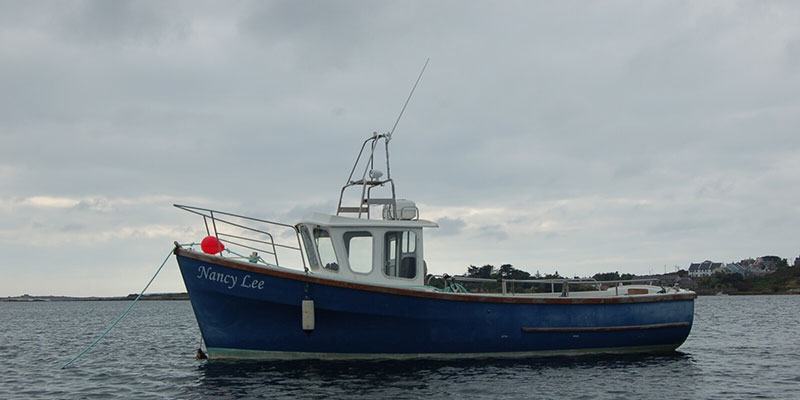 Boat for our Islands & Lobster Experience